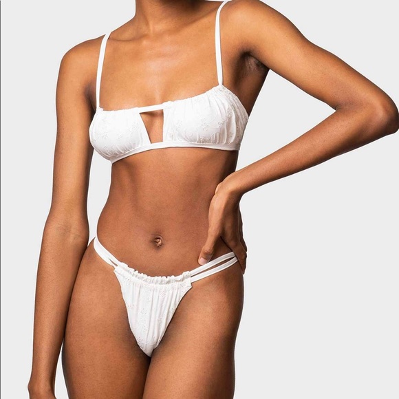 Blackbough Other - NWOT Blackbough white eyelet swim set